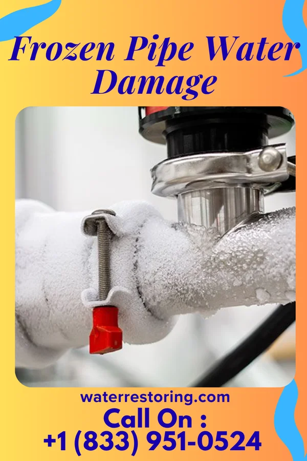 Frozen Pipe Water Damage in Bad Axe, MI
